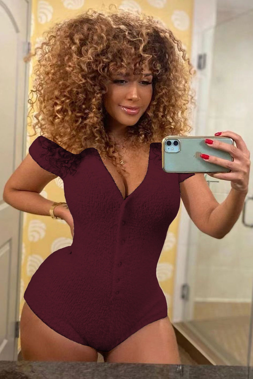 Plus Size Cuddle Romper 3wishes.com